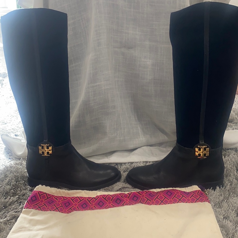 Black Tory Burch women’s boots